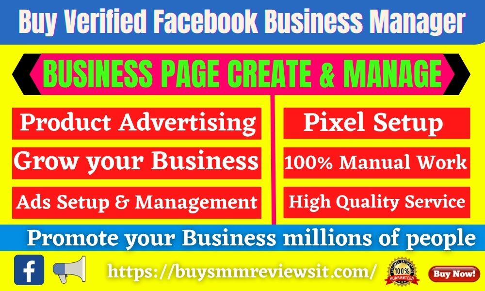 Buy Verified Facebook Business Manager
