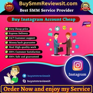 Buy Instagram Account Cheap