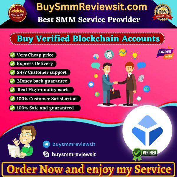 Buy Verified Blockchain Accounts